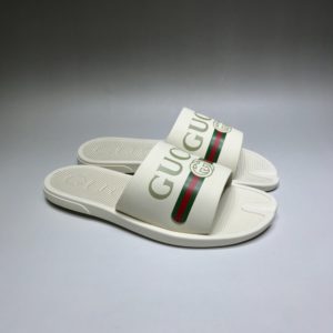 GUCCI GG SUPREME LEATHER SLIPPER 구찌 GG 슈프림 가죽 슬리퍼