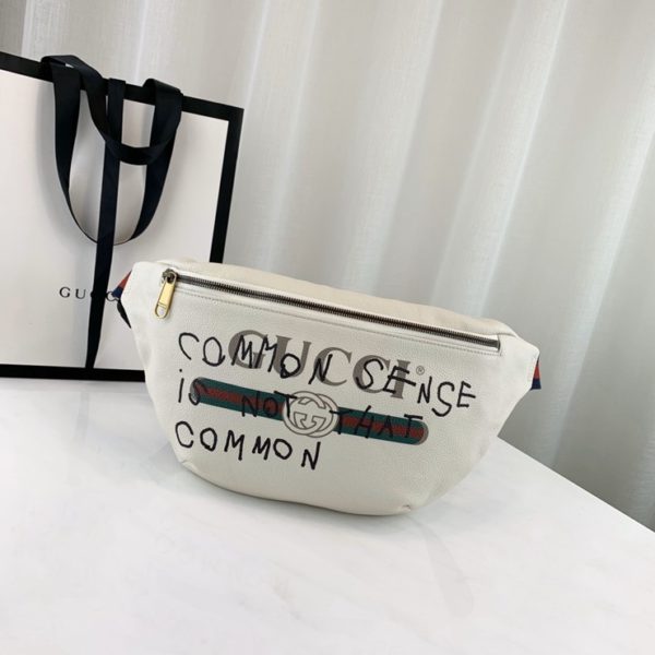 GUCCI PRINT LOGO BUMBAG 구찌 프린트 로고 범백