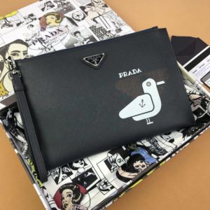 PRADA LAMPO CLUTCH BAG 프라다 람포 클러치 백