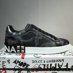 D&G PORTOFINO IN PELLE SNEAKERS 돌체앤가바나 포르토피노 인 펠레 스니커즈