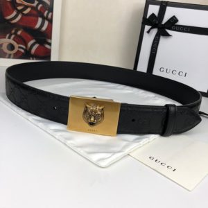 GUCCI LEATHER BELT<br>구찌 가죽 벨트<br><i>폭3.5cm 이태리소가죽</i>