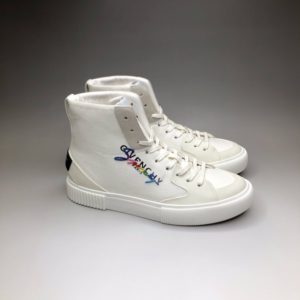 GIVENCHY MID-HEIGHT CANVAS SNEAKER 지방시 미드-하이 캔버스 스니커즈