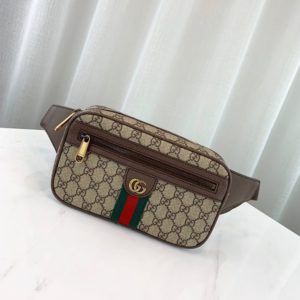 GUCCI OPHIDIA GG BELT BAG 구찌 오피디아 GG 벨트 백