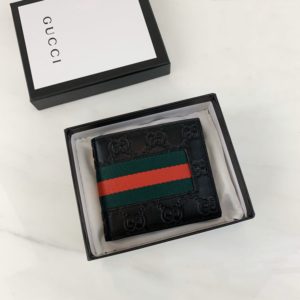 GUCCI GG SUPREME WEB WALLET 구찌 GG 슈프림 웹 지갑