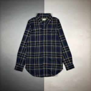 OFF-WHITE CO VIRGIL ABLOH 오프화이트 버질아블로 클래식 체크 남방 [네이비]