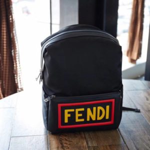 FENDI LOGO BACK PACK 펜디 로고 백팩