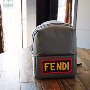 FENDI LOGO BACK PACK 펜디 로고 백팩