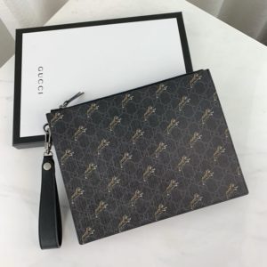 GUCCI GG SUPREME CLUTCH BAG 구찌 GG 슈프림 클러치 백