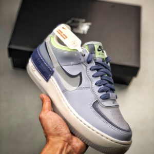 NIKE WMNS AIR FORCE1 SHADOW SE 나이키 우먼스 에어 포스1 쉐도우 SE 고스트 인디고