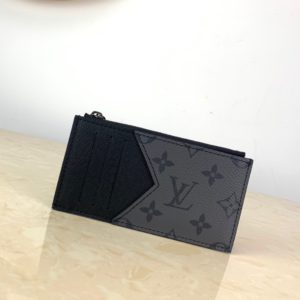 [LOUIS VUITTON] 루이비통 코인 카드 홀더 모노그램 이클립스 타이가 Coin Card Holder Monogram Eclipse Taiga