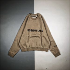 [FEAR OF GOD] 피어오브갓 FOG ESSENTIALS 20FW 로고 엠보싱 프린트 롱 슬리브 라운드넥 스웻 셔츠 맨투맨 티셔츠