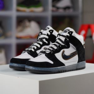 [NIKE]  나이키 덩크 하이 슬램 잼 화이트 블랙 Nike Dunk High Slam Jam White Black