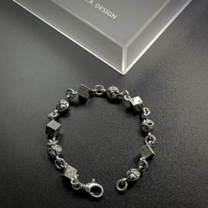 CHROME HEARTS 크롬하츠 크로스 다이스 팔찌