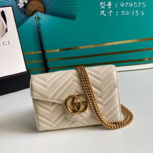 [GUCCI] 구찌 GG 마몽트 마틀라세 474575