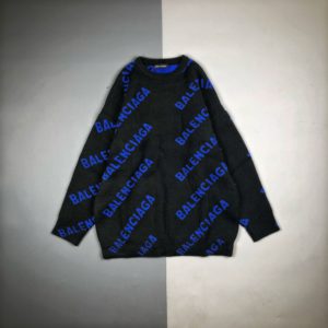 [BALENCIAGA] 발렌시아가 울 긴팔 라운드넥 스웨터