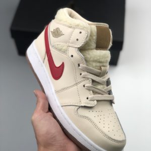 [NIKE] 나이키 에어조던1 미드 Air Jordan 1 MID Milky White Mandarin Duck