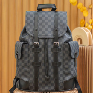 [LOUIS VUITTON] 루이비통 𝐂𝐇𝐑𝐈𝐒𝐓𝐎𝐏𝐇𝐄𝐑 백팩 N41379 프랑스 오리지날 가죽