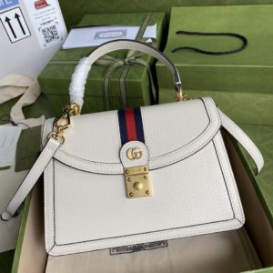 [GUCCI] 구찌 오피디아 웹 스몰 탑 핸들백 651055