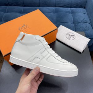 [HERMES] BOOMERANG SNEAKERS 에르메스 부메랑 하이탑 스니커즈