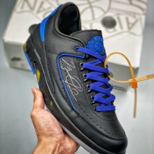 [NIKE] 오프화이트 x 에어 조던 2 OFF-WHITE x Air Jordan 2 “Black Varsity Royal”