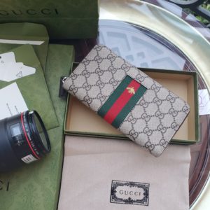 [GUCCI] 구찌 지퍼 장지갑 408831 KHN4N 1095