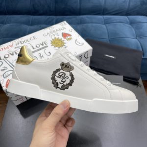 [DOLCE & GABBANA] D&G PORTOFINO IN PELLE SNEAKERS 돌체앤가바나 포르토피노 인 펠레 스니커즈