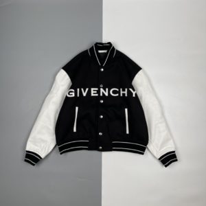 [GIVENCHY] 지방시 누빔 자수 야구 재킷