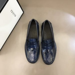 [GUCCI] 구찌 캐주얼 가죽 로퍼