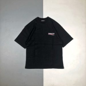 [BALENCIAGA] 발렌시아가 22ss Cola Wave Embroidery Short Sleeves 자수 반팔 티셔츠