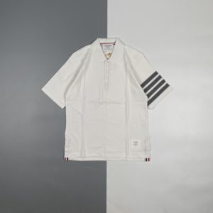 [THOM BROWNE] 톰브라운 22SS 4단 스트라이프 POLO 폴로 반팔셔츠