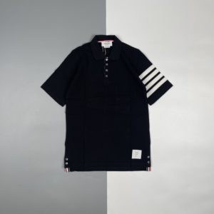 [THOM BROWNE] 톰브라운 22SS 4단 스트라이프 POLO 폴로 반팔셔츠