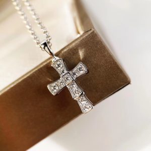 [BULGARI] 불가리 OTHER ACTIVE CROCE PENDANTS NECKLACE 네크리스 십자가 목걸이