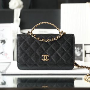 [CHANEL] 샤넬 22SS 레터링 탑핸들 WOC