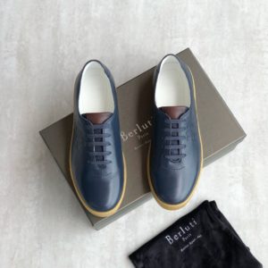 [BERLUTI] 벨루티 에덴 가죽 스니커즈 Eden Scritto Leather Sneakers