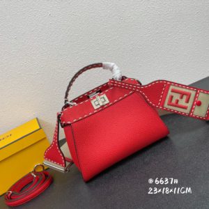 [FENDI] 펜디 PEEKABOO 피카부 핸드백 숄더 메신저 백