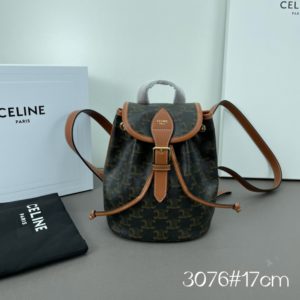 [CELINE] 셀린느 백팩 폴코 트리옴페 BACKPACK FOLCO IN TRIOMPHE CANVAS