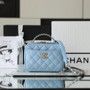 [CHANEL] 샤넬 𝗩𝗮𝗻𝗶𝘁𝘆 𝗰𝗮𝘀𝗲 미니 핸들백