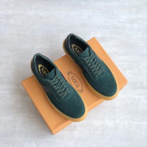 [TOD’S] 토즈 Tod’s en Ante VERDE Hombre Sneakers