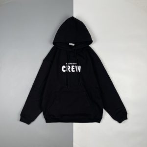 [BALENCIAGA] 발렌시아가 22Fw CREW 레터 프린트 후드 스웻셔츠