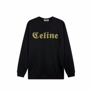 [CELINE] 셀린느 스팽글 프린트 라운드넥 스웻셔츠