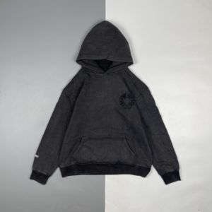 [CHROME HEARTS] 크롬하츠 22Fw Sanskrit 패치 후드 스웨트셔츠