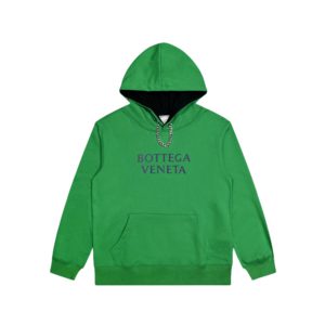 [BOTTEGA VENETA] 보테가 베네타 Green Chain Clause Reflective Letter 후드 스웨트셔츠