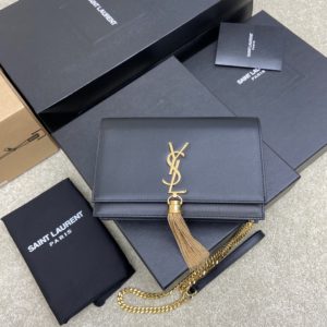 [YSL] 생로랑파리 모노그램 케이트 태슬 체인 숄더백 452159