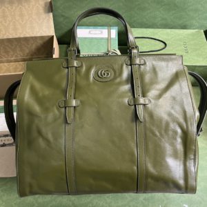 [GUCCI] 23SS 구찌 725683 0PL0X 1000 더블 G 라지 토트백