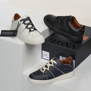 [ZEGNA] 에르메네질도 제냐 스니커즈 SMOOTH LEATHER TIZIANO LOW TOP SNEAKER