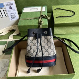 [GUCCI] 구찌 오피디아 미니 GG 버킷백 550620