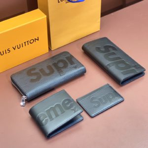 [LOUIS VUITTON x supreme] 루이비통 x 슈프림 지퍼지갑M67548 장지갑M67541 반지갑M67542 카드지갑M67543